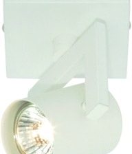LED spot Vablo wit PL 9901 W plaat 1 lichts dimbaar