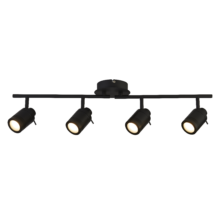 Samson 4Lt Split Bar Spotlight - Black Metal