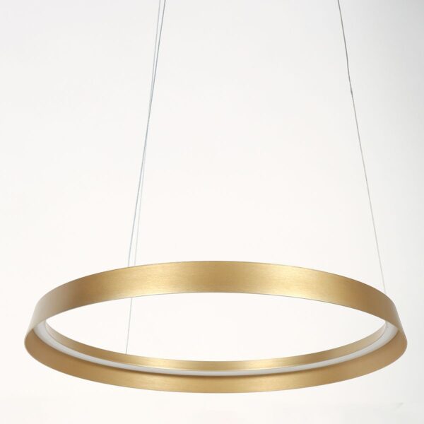 Hanglamp Ringlux 3692GO Goud Ø60 4000 Lumen - Afbeelding 10
