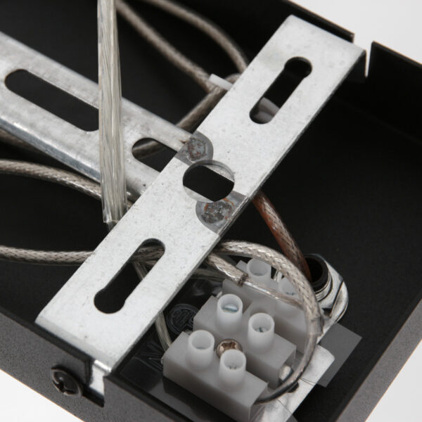 Zwarte 3-lichts hanglamp Stang 3744ZW met blank naturel gras kappen - Afbeelding 17