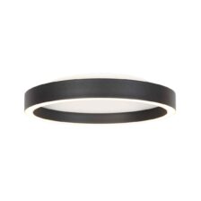 Zwarte plafondlamp Ringlux 4134ZW Ø30CM 2500 Lumen