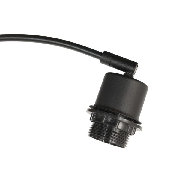 3 Lichts vloerlamp Sparkled Light 4148ZW met naturel bamboe kappen - Afbeelding 11