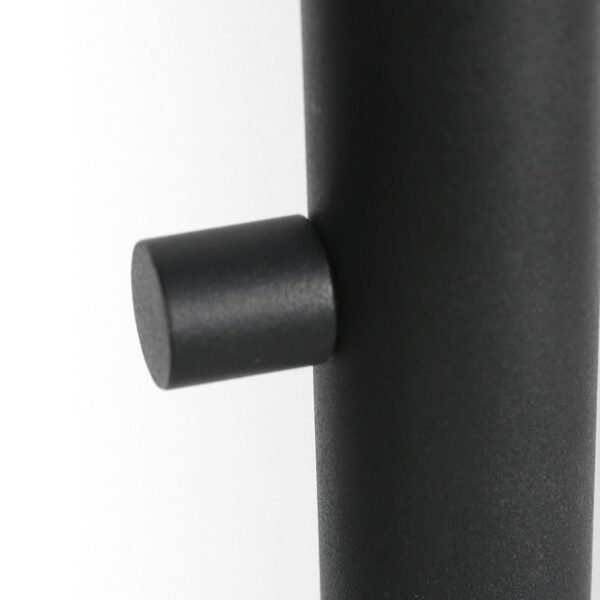 Zwarte 5-Lichts Vloerlamp Tenebris 4214ZW – Luxe en Sfeervolle Verlichting - Afbeelding 13