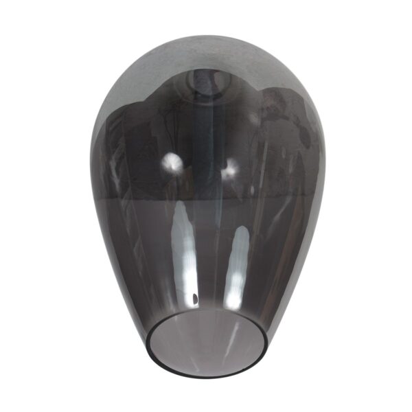 HaloSwap 4280ZW – Zwarte langwerpige hanglamp met smoke glas in twee formaten - Afbeelding 5