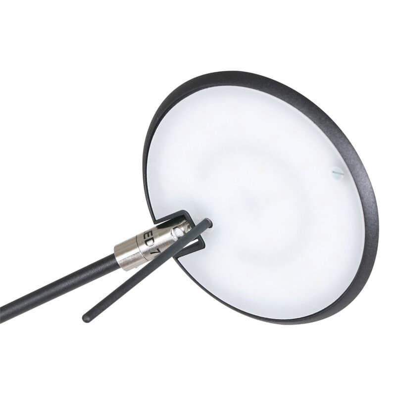 Vloerlamp Zodiac 2107ZW Zwart Knikarm Dimbaar - Afbeelding 15
