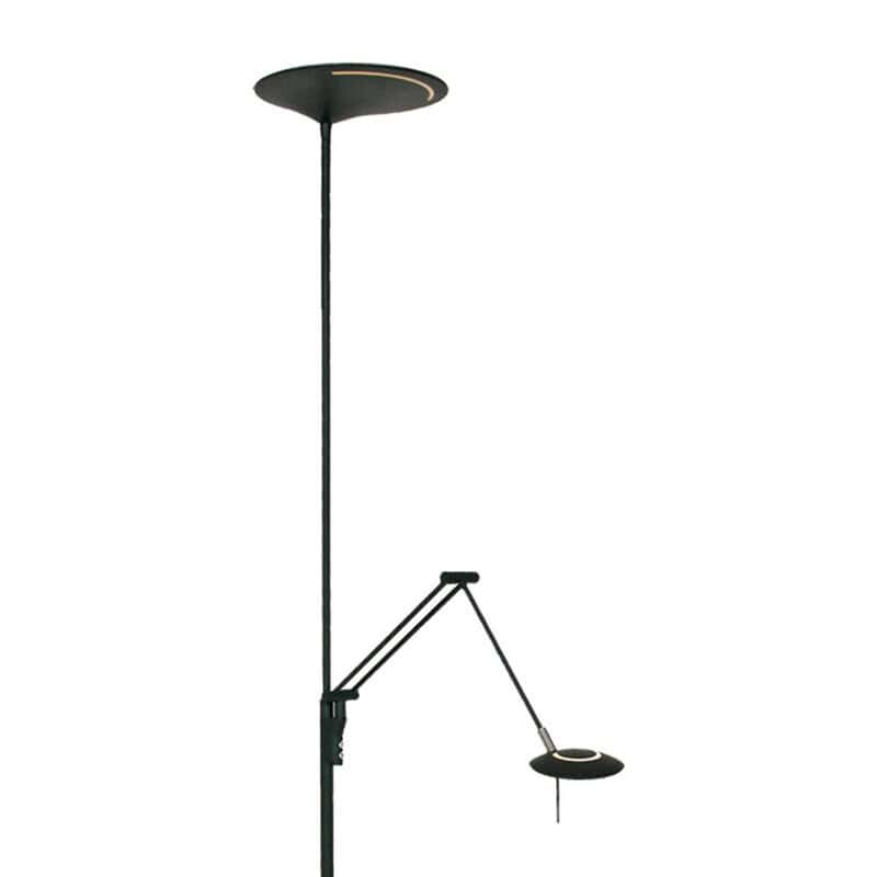 Vloerlamp Zodiac 2107ZW Zwart Knikarm Dimbaar - Afbeelding 19