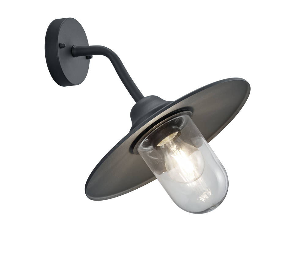 Wandlamp 201760142 Antraciet IP44 BRENTA