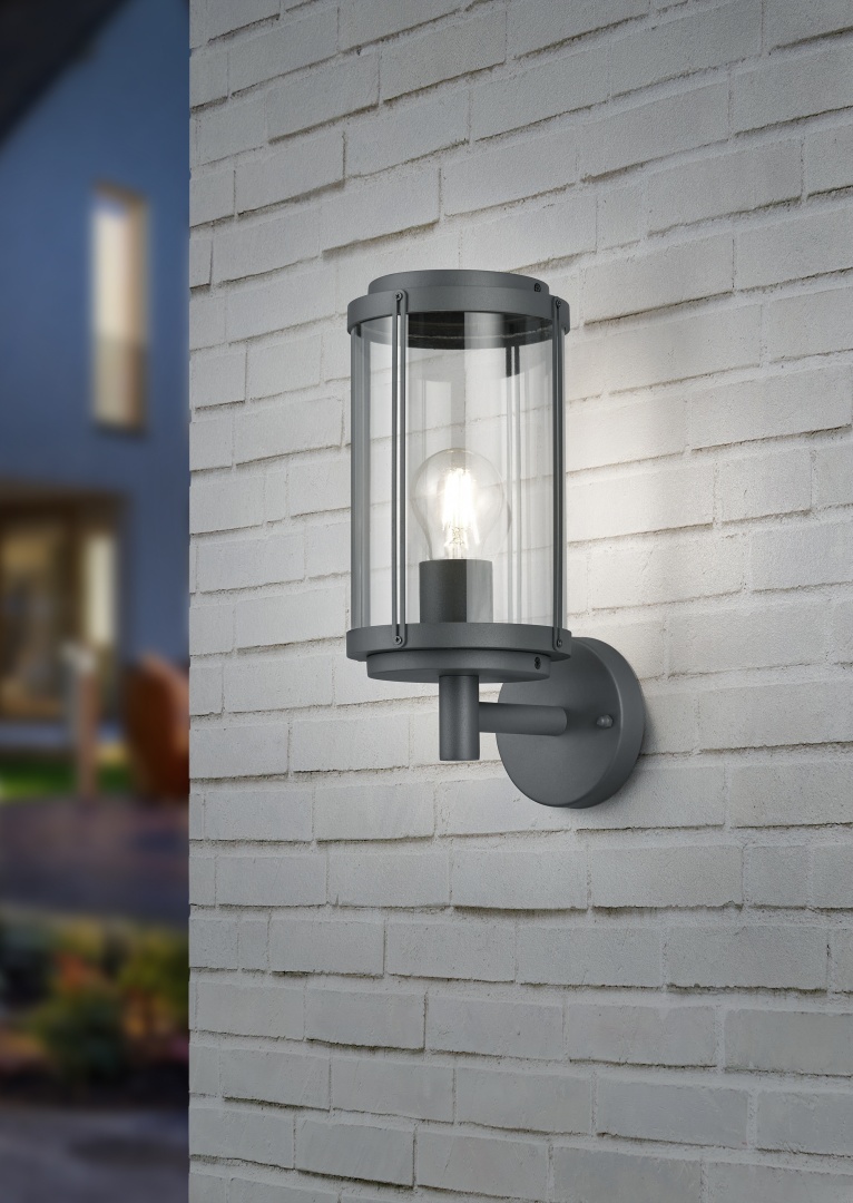 Wandlamp 202360142 Antraciet IP44 TANARO - Afbeelding 2