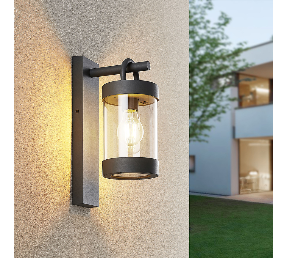 Wandlamp 204160142 Antraciet IP44 SAMBESI - Afbeelding 2