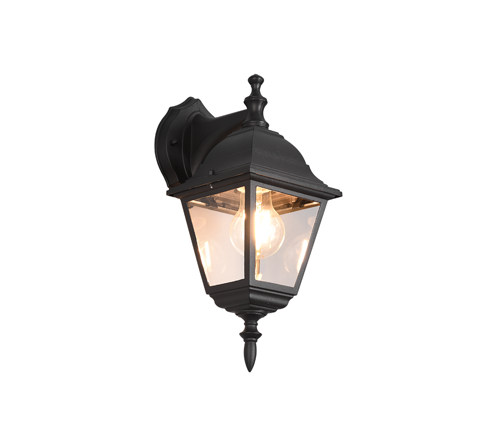 Wandlamp 205767132 Mat zwart IP44 LIVENZA