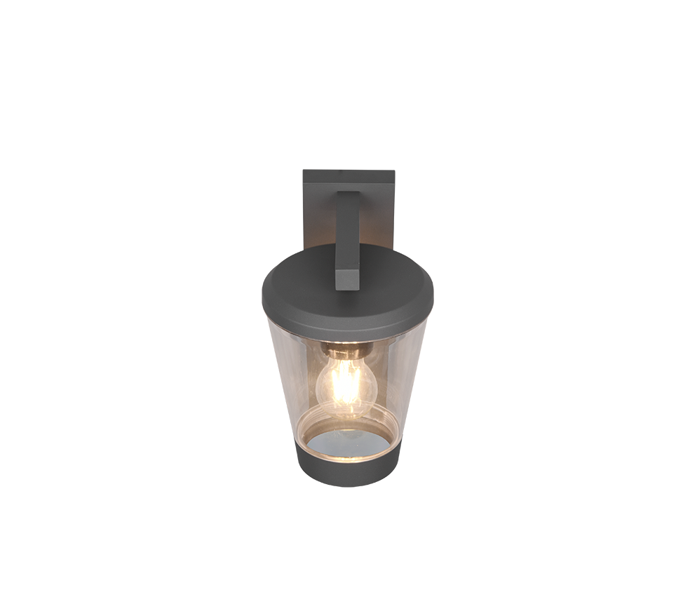 Wandlamp 211069142 Antraciet IP44 CAVADO - Afbeelding 4