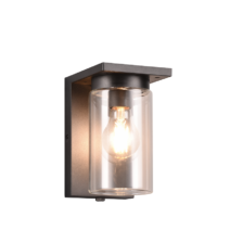 Wandlamp 211660132 Mat zwart IP44 ARDILA