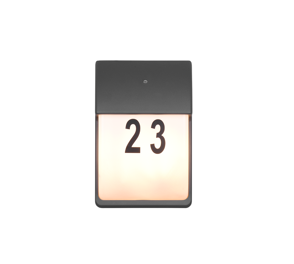 Wandlamp 212160242 Antraciet IP44 MERSEY - Afbeelding 4