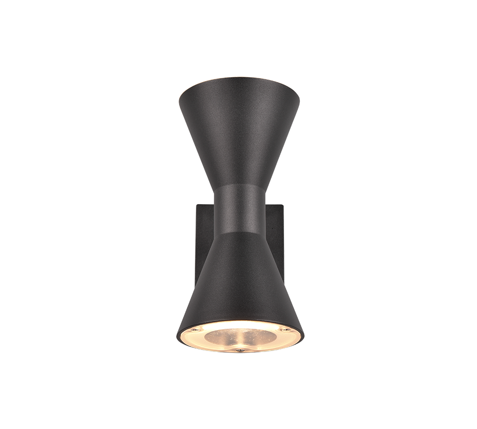 Wandlamp 212560232 Mat zwart IP44 ARDAS - Afbeelding 3