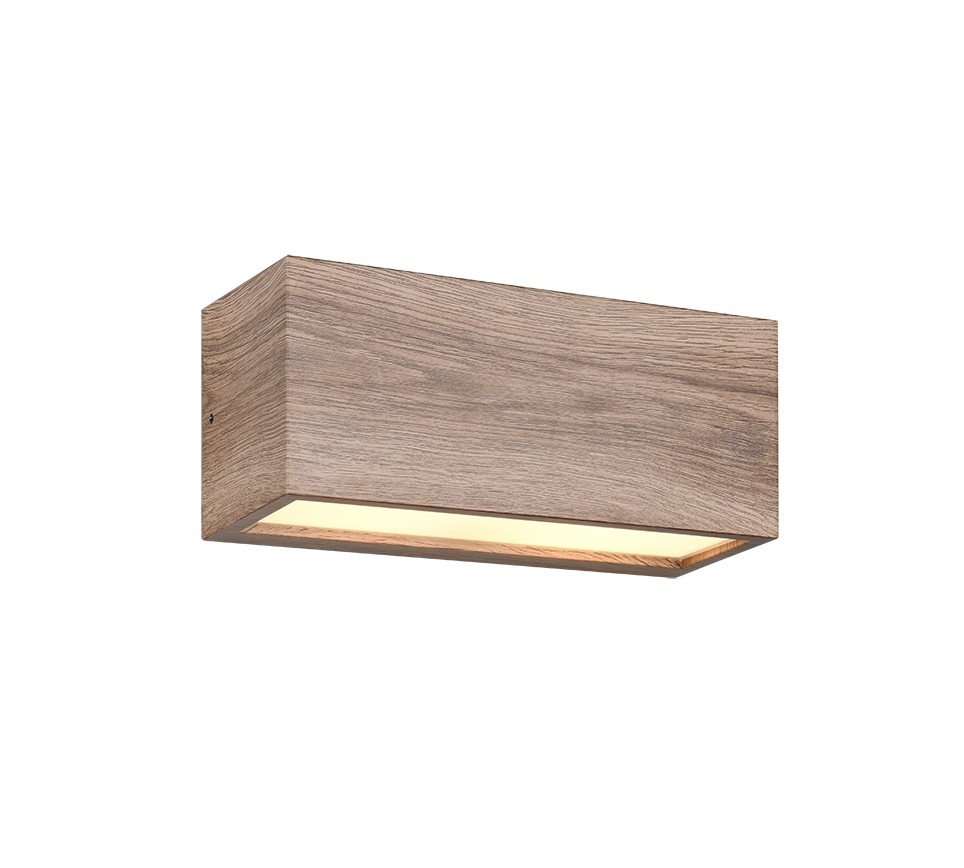 Wandlamp 218560235 houtimitatie IP44 MAYENNE