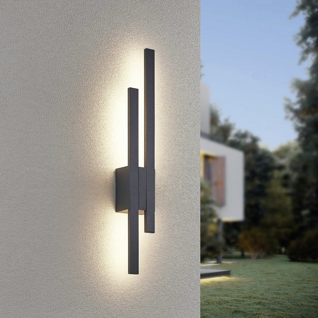 Wandlamp 221460242 Antraciet IP54 TAWA - Afbeelding 6