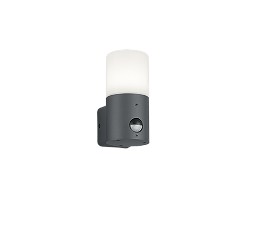 Wandlamp 222260142 Antraciet IP44 HOOSIC