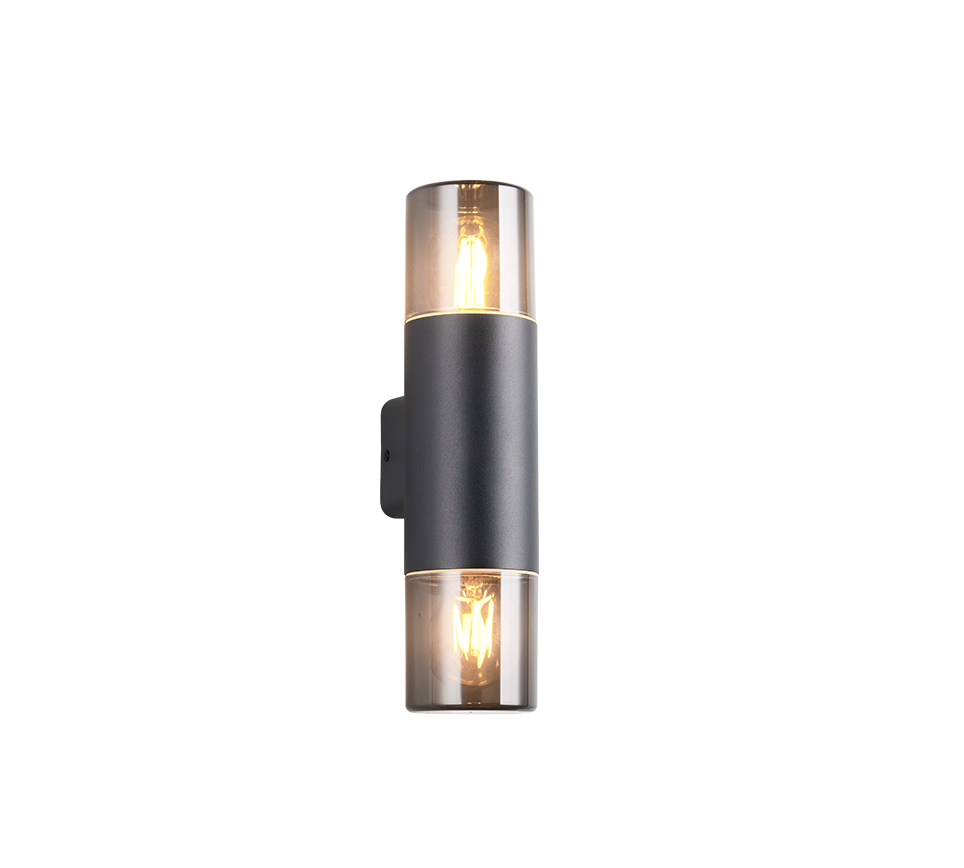Wandlamp 224060232 Mat zwart IP44 HOOSIC