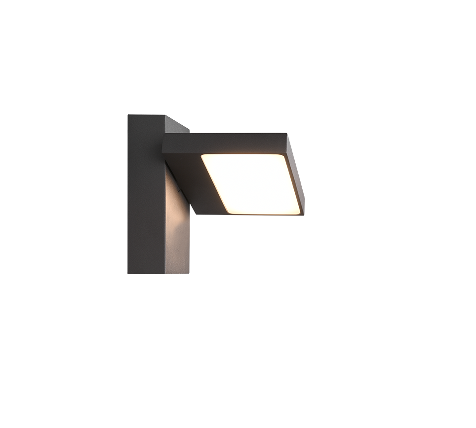 Wandlamp 226360142 Antraciet IP54 HORTON - Afbeelding 3