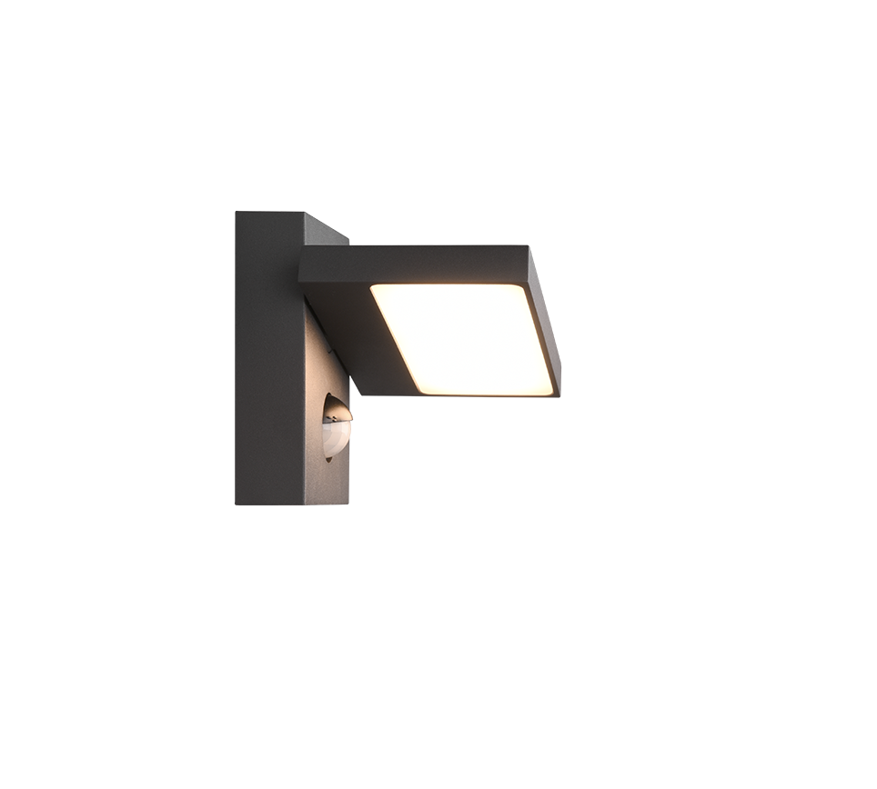 Wandlamp 226369142 Antraciet IP54 HORTON - Afbeelding 3