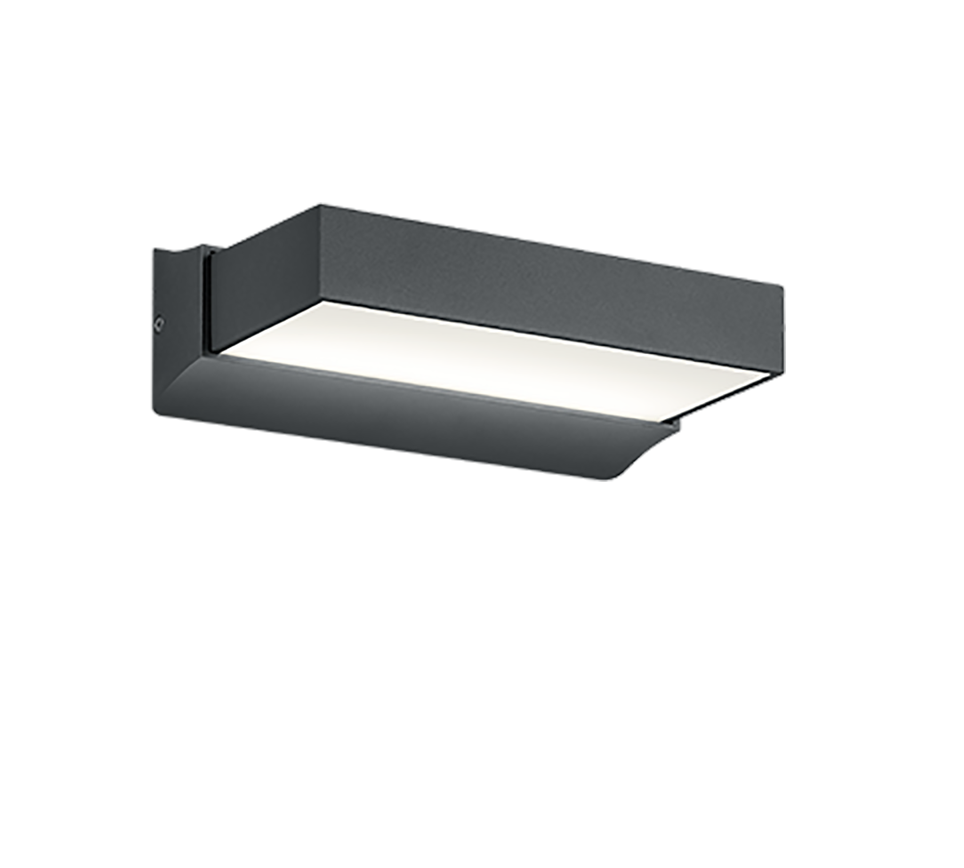 Wandlamp 226660242 Antraciet IP65 CUANDO
