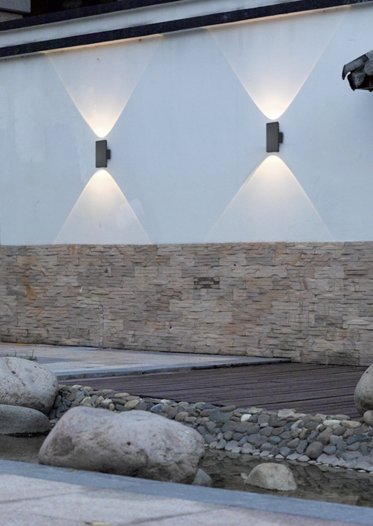 Wandlamp 228460242 Antraciet IP54 COLORADO - Afbeelding 2