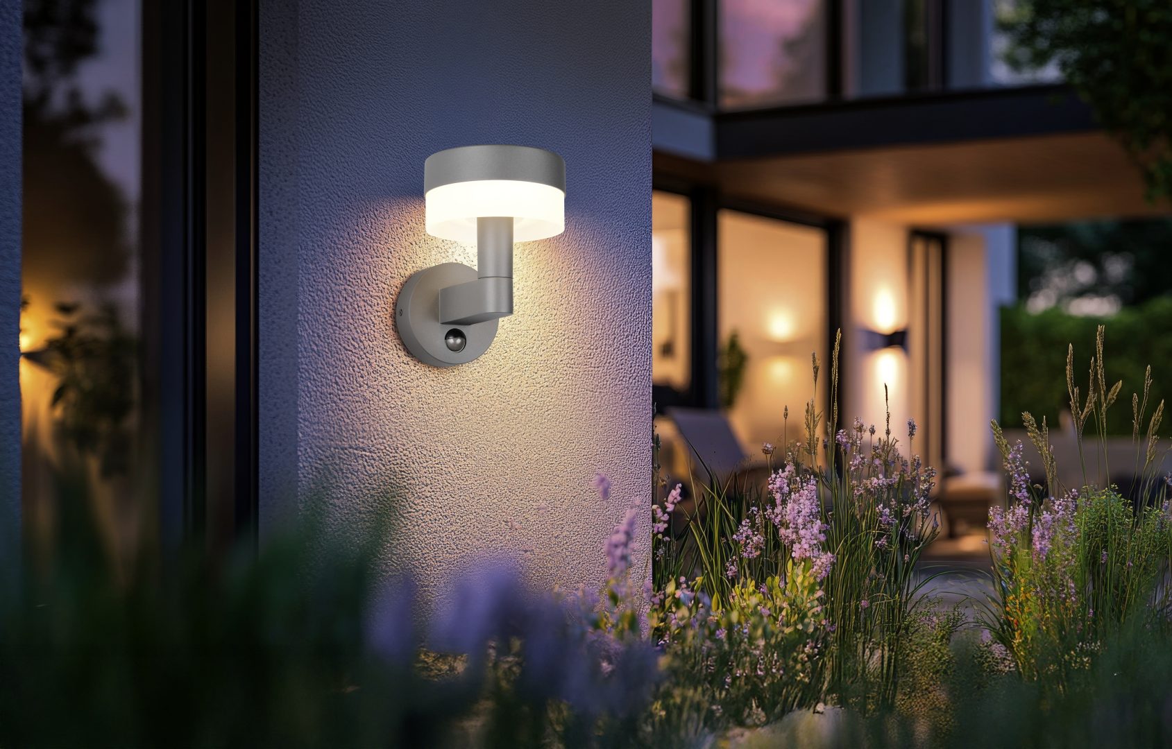 Wandlamp 230569142 Antraciet IP54 MACKENZIE - Afbeelding 6