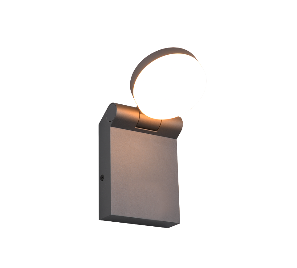 Wandlamp 245560142 Antraciet IP44 ADOUR