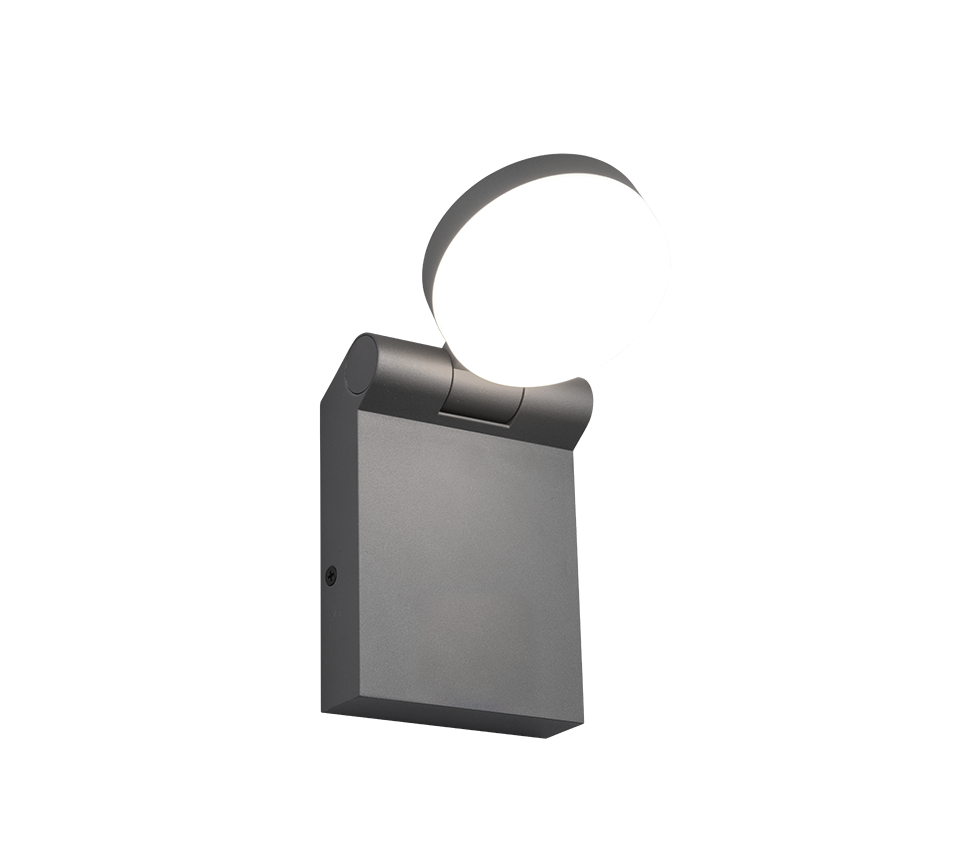 Wandlamp 245560142 Antraciet IP44 ADOUR - Afbeelding 2