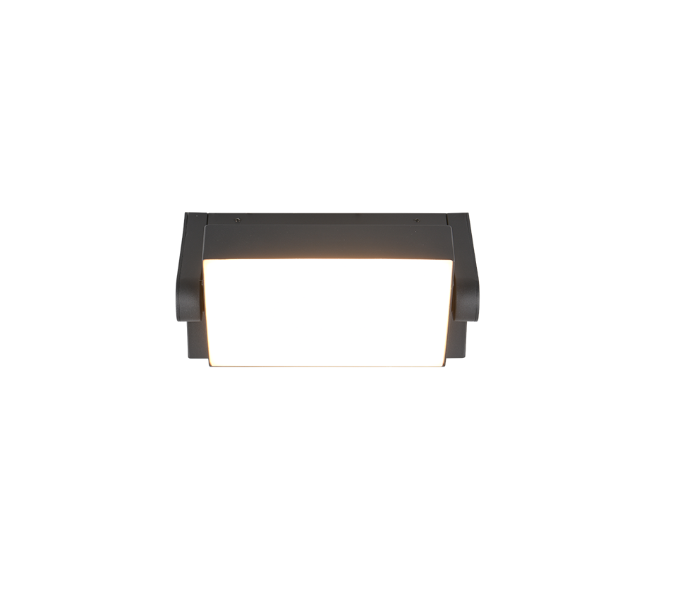 Wandlamp 246860142 Antraciet IP54 KANSAS - Afbeelding 5