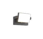 Wandlamp 246869142 Antraciet IP54 KANSAS