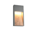Wandlamp 246960135 houtimitatie IP44 SALMON
