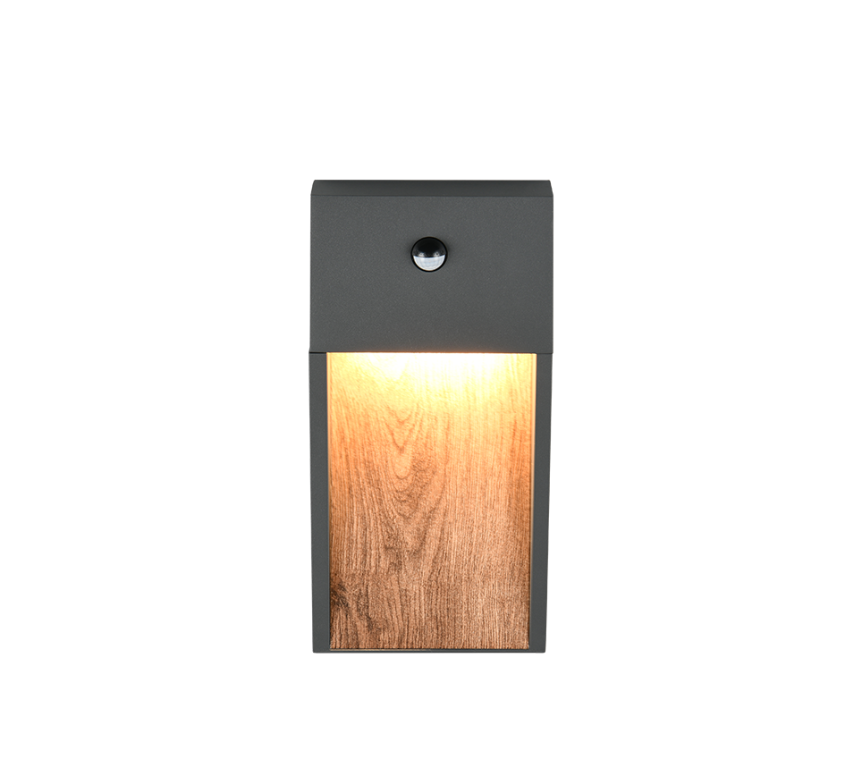 Wandlamp 246969135 houtimitatie IP44 SALMON - Afbeelding 4