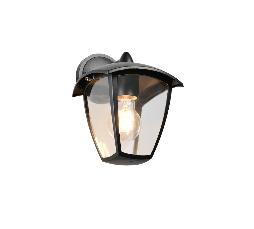Wandlamp 263260132 Mat zwart IP44 VENTA