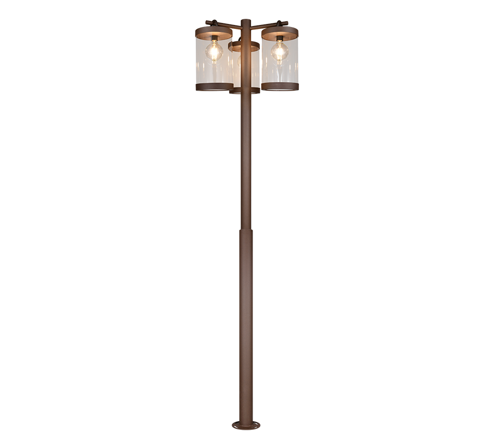 Paal 404160324 Roestkleur IP44 SAMBESI