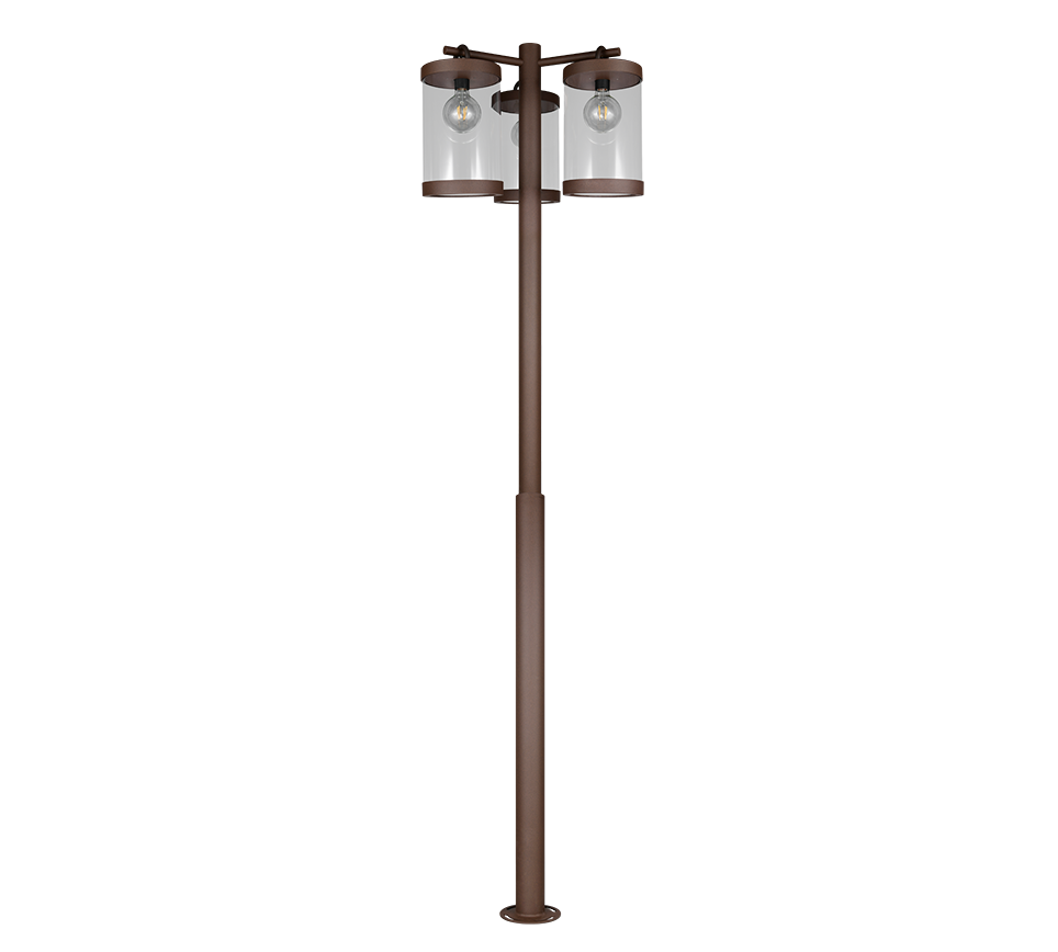 Paal 404160324 Roestkleur IP44 SAMBESI - Afbeelding 3