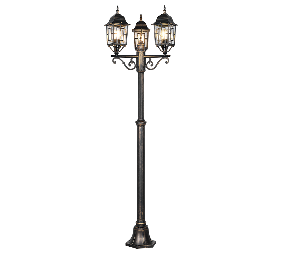 Paal 405960328 Roestkleur antiek IP44 VOLTURNO