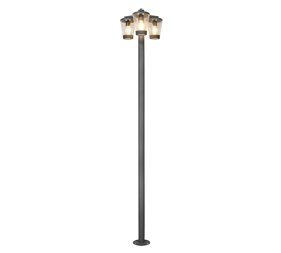 Paal 411060342 Antraciet IP44 CAVADO