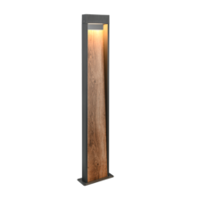 Paal 446960135 houtimitatie IP44 SALMON