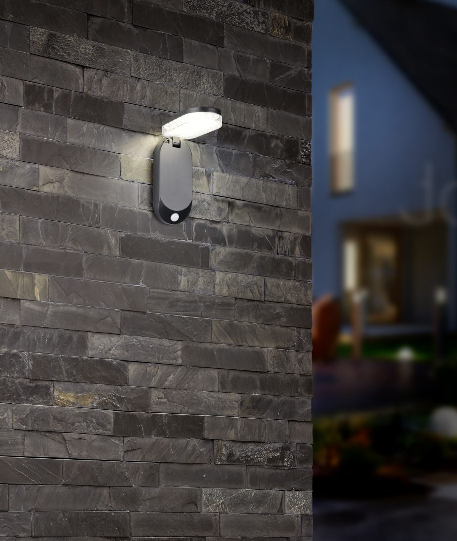 Wandlamp R23176102 Zwart IP44 LAGOAS - Afbeelding 4