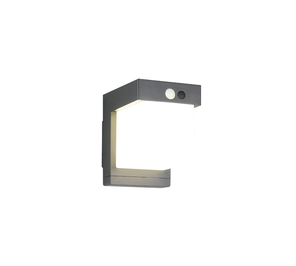 Wandlamp R23286132 Mat zwart IP44 COLOMBO