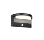 Wandlamp R24706132 Mat zwart IP44 MORO