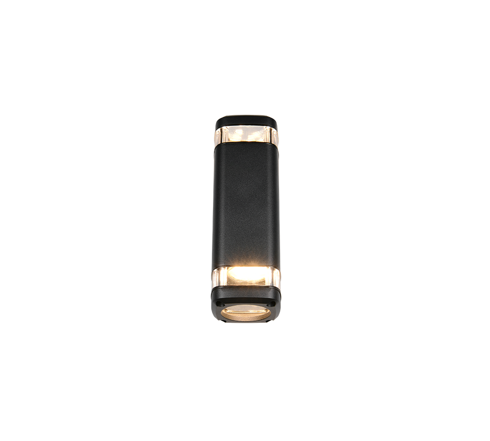 Wandlamp R26446232 Mat zwart IP44 BARCELOS - Afbeelding 4