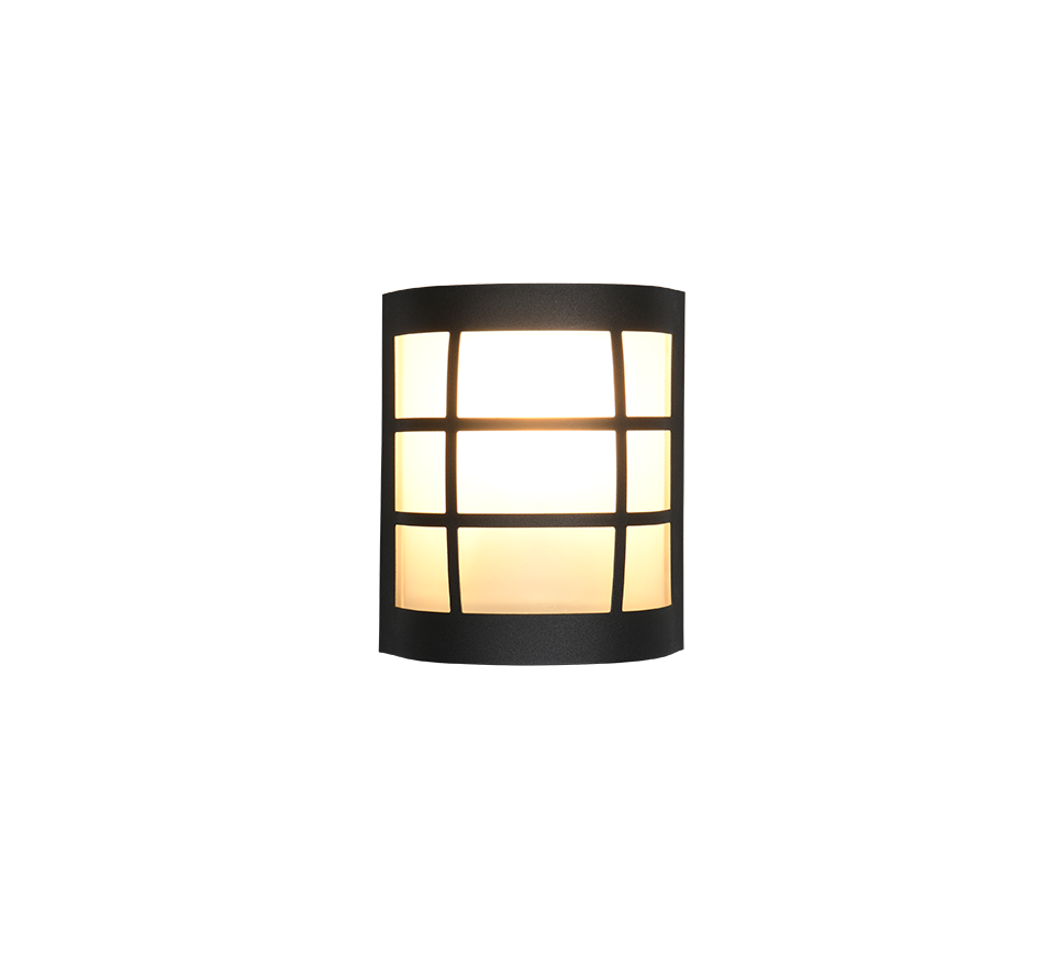 Wandlamp R26456132 Mat zwart IP44 SINTRA - Afbeelding 2