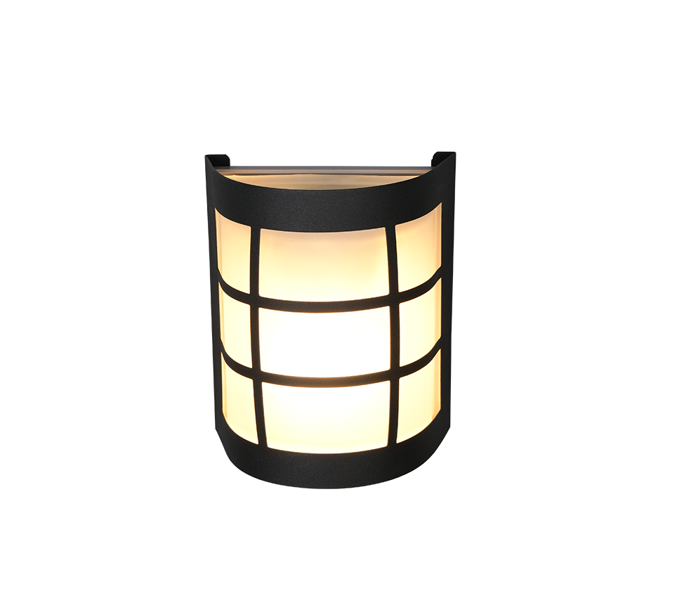 Wandlamp R26456132 Mat zwart IP44 SINTRA - Afbeelding 4