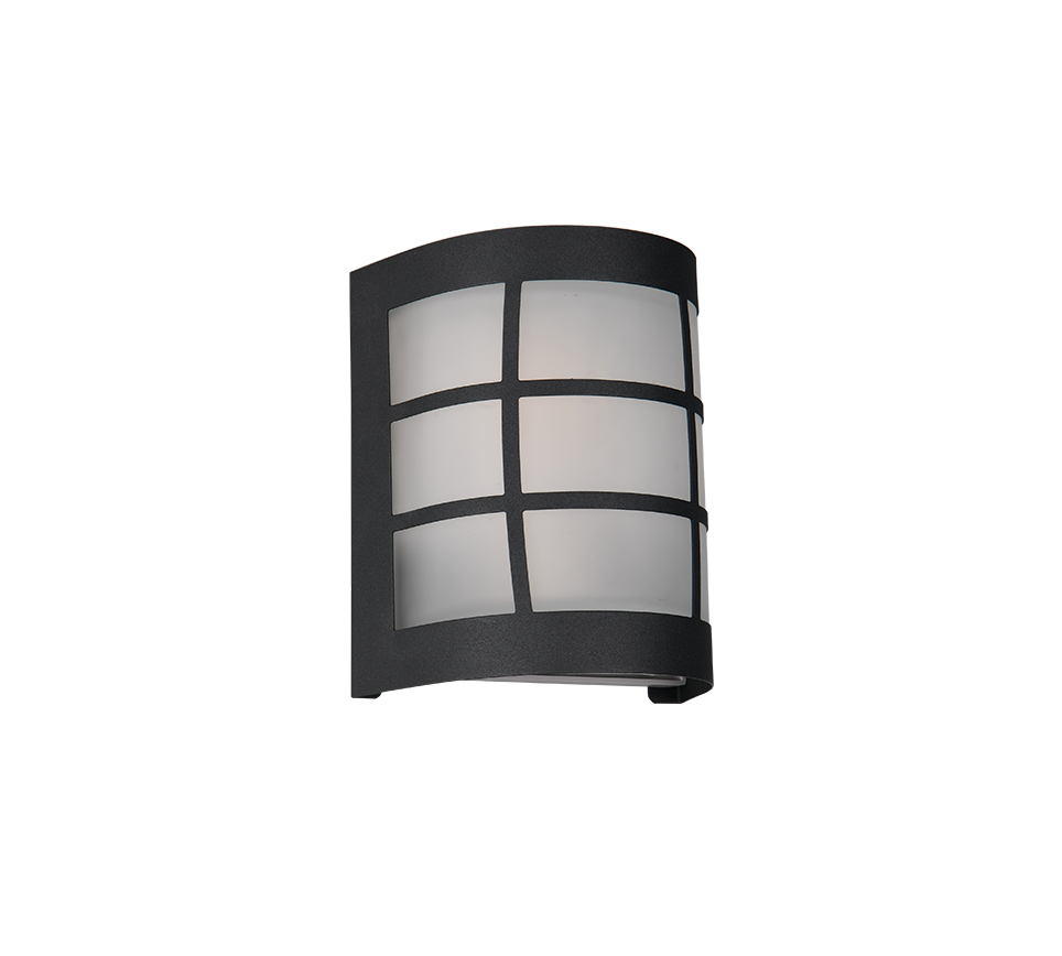 Wandlamp R26456132 Mat zwart IP44 SINTRA - Afbeelding 5