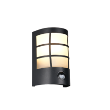 Wandlamp R26459132 Mat zwart IP44 SINTRA