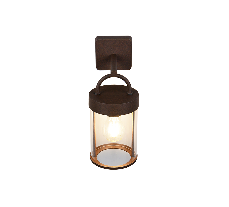 Wandlamp R26476124 Roestkleur IP44 ALMERIA - Afbeelding 3