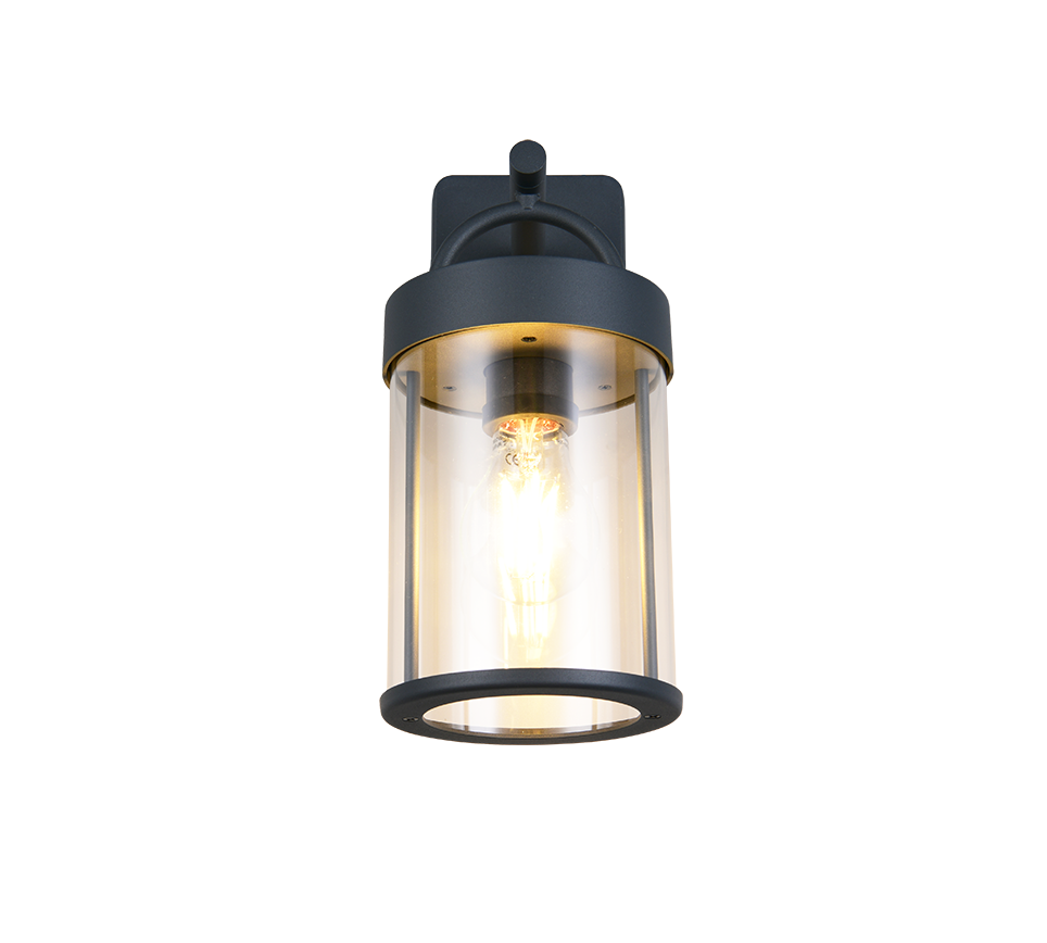 Wandlamp R26476142 Antraciet IP44 ALMERIA - Afbeelding 4