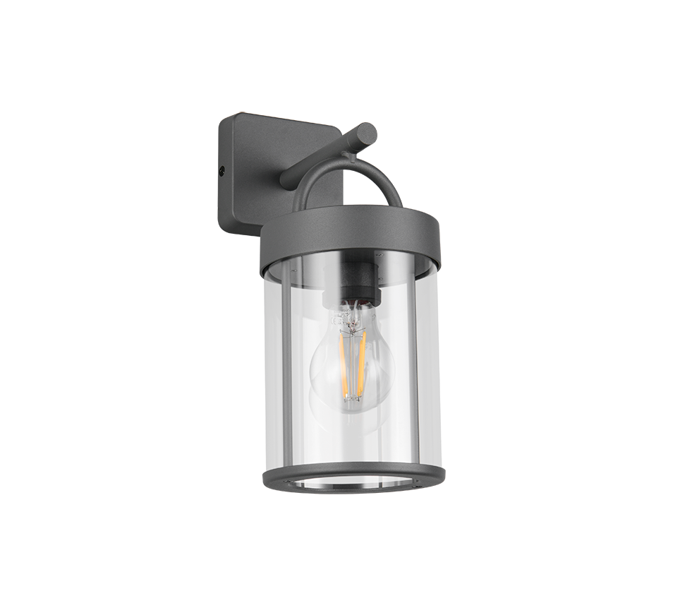 Wandlamp R26476142 Antraciet IP44 ALMERIA - Afbeelding 5